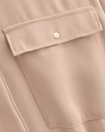 Essence | Crepe Fabric Shirt & Pants Set
