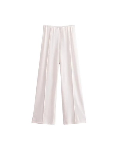Élevée | Elegant Wide-Leg Pants Set