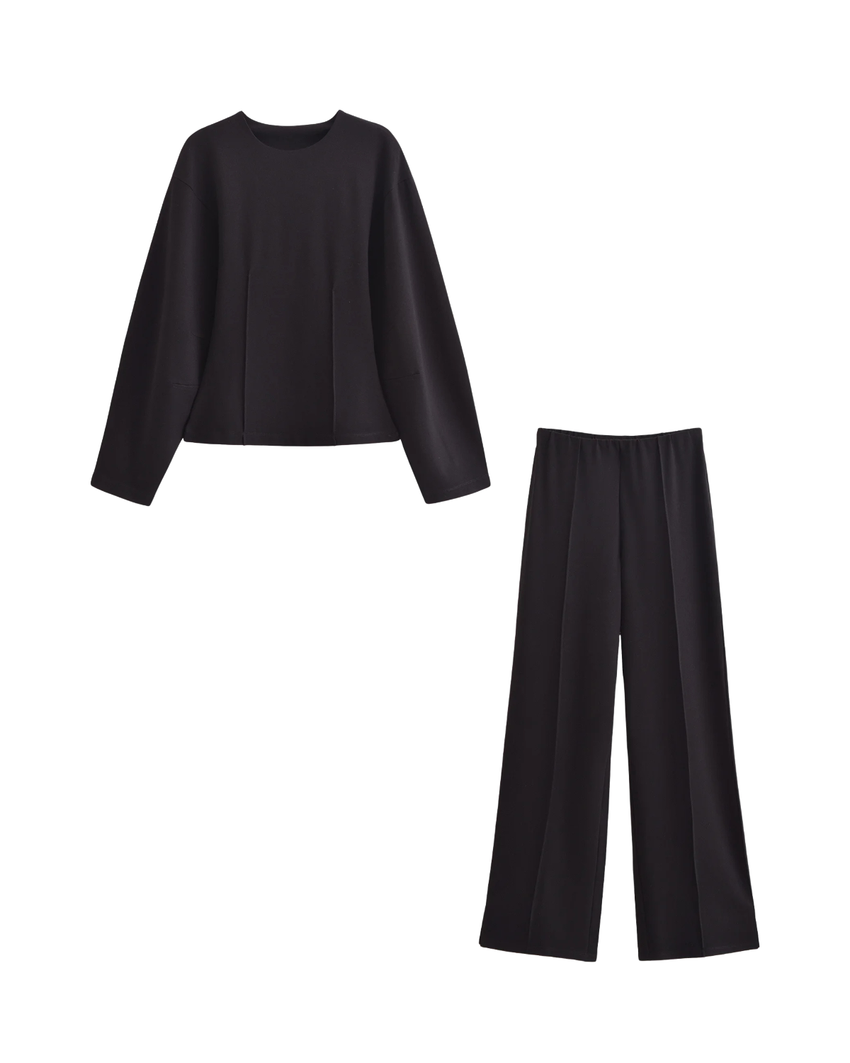 Élevée | Elegant Wide-Leg Pants Set