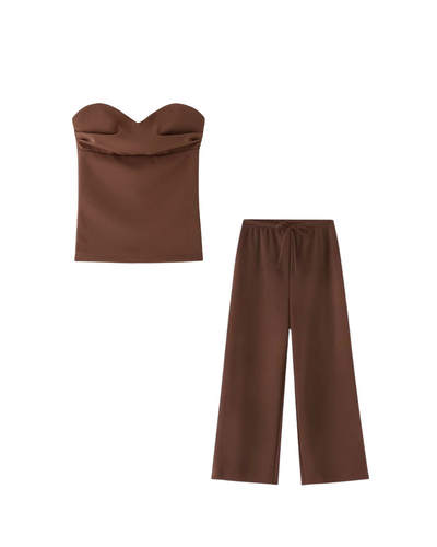 Nouvelle | Y2K Corset & Baggy Pants Set