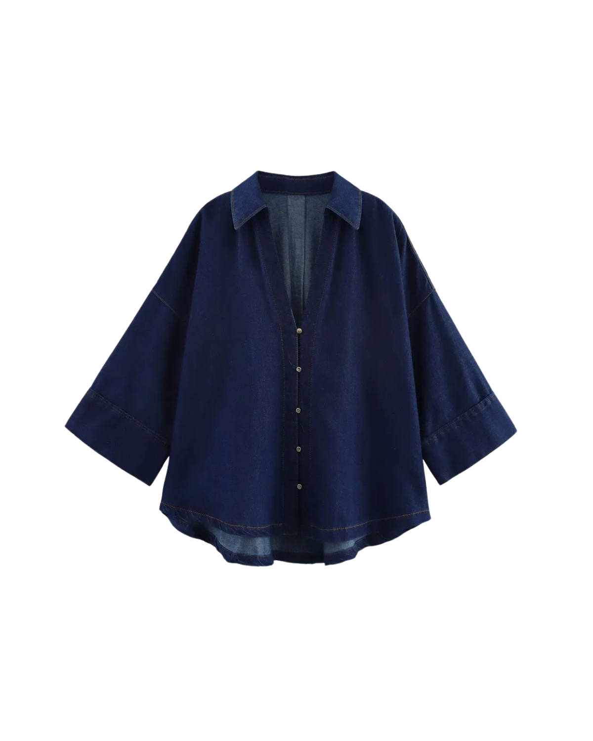 Nouvelle | Denim Button-Down Set