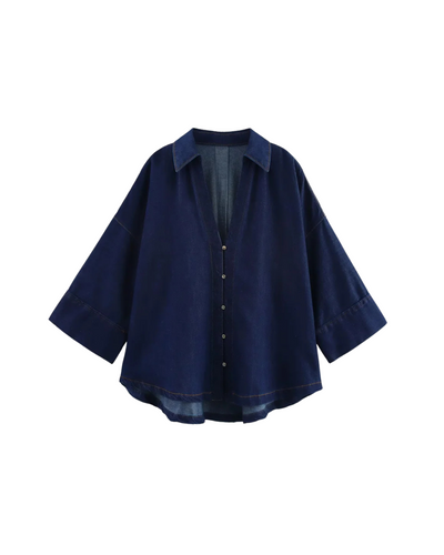 Nouvelle | Denim Button-Down Set
