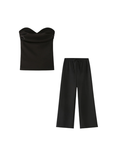 Nouvelle | Y2K Corset & Baggy Pants Set