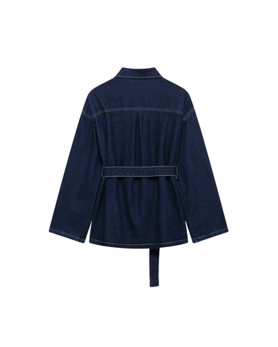 Nouvelle | Denim Jacket & Zipper Jeans Set