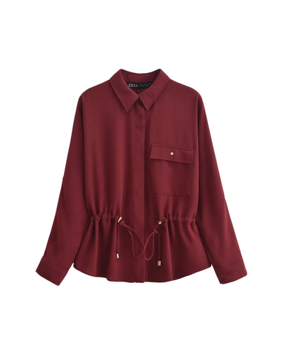 Essence | Crepe Fabric Shirt & Pants Set