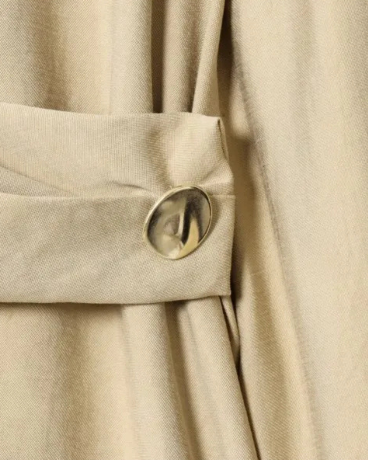 Élevée | Gold Button Wide-Leg Pants Set