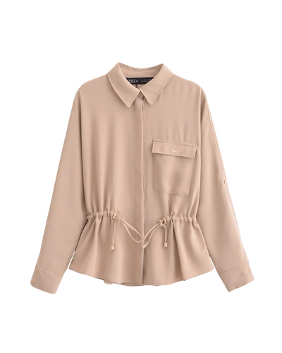 Essence | Crepe Fabric Shirt & Pants Set