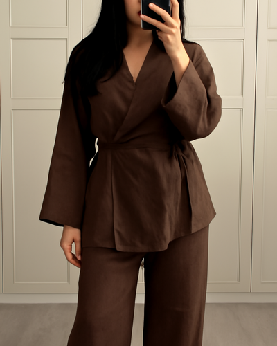 Nouvelle | Wide Leg Two-Piece Set